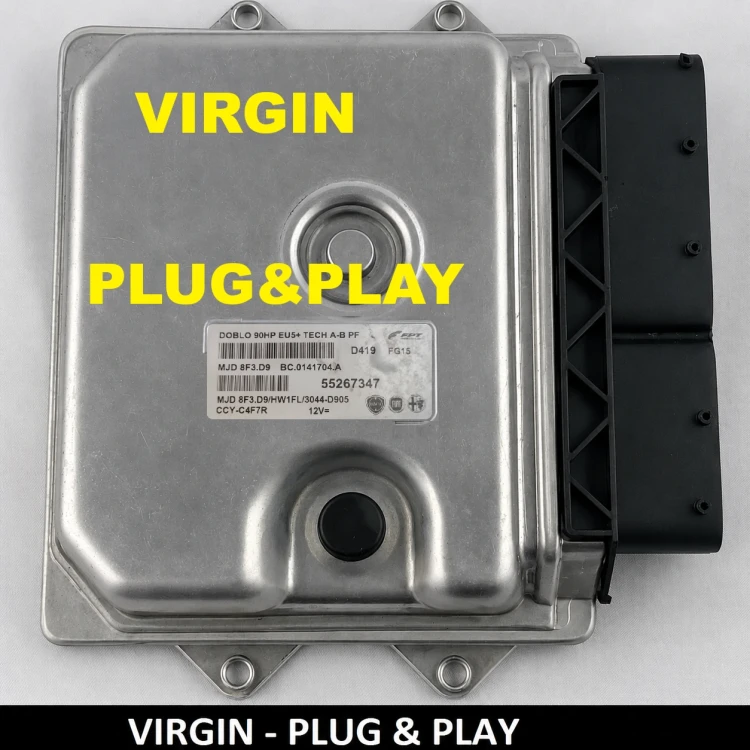 55267347 MJD 8F3.D9 centralina motore Fiat Doblo 1.3 Multijet – vista aggiuntiva
