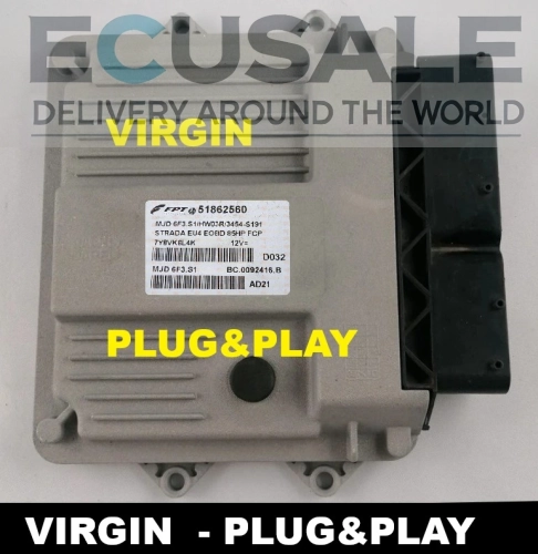 Calculateur moteur Fiat Strada 1.3 Multijet ECU 51862560 Magneti Marelli MJD6F3.S1 EGR OFF DPF OFF
