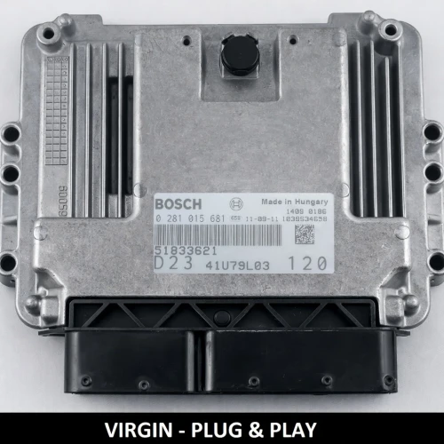 51833621 0281015681 centralina motore Bosch Fiat Ducato 2.3 Multijet