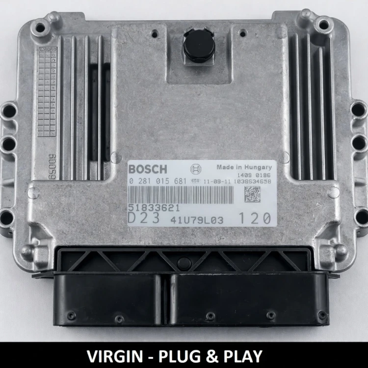 51833621 0281015681 centralina motore Bosch Fiat Ducato 2.3 Multijet