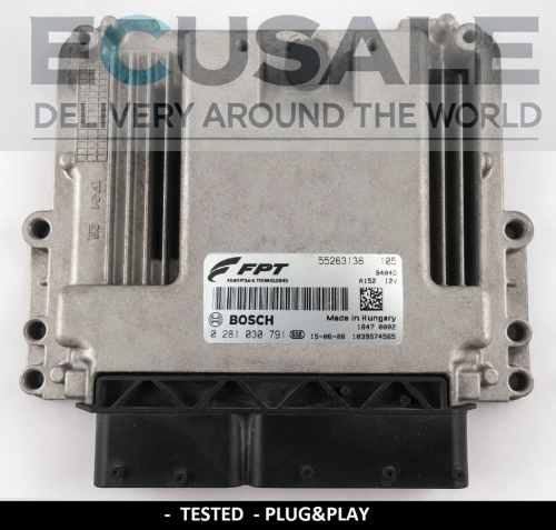 55263136 0281030791 Calculateur moteur Bosch EDC17C49 Alfa Romeo Giulietta 1.6 JTDM VIRGIN Plug &amp;amp;amp; Play