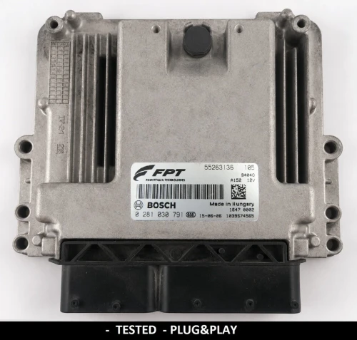 55263136 0281030791 Motorsteuergerät Bosch EDC17C49 Alfa Romeo Giulietta 1.6 JTDM VIRGIN Plug and Play