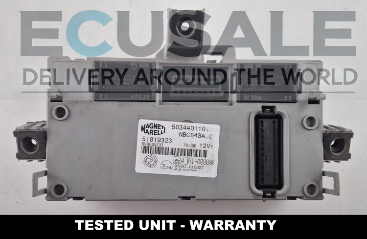 51819323 503440110107 Module Body Computer Lancia Ypsilon NBC843A.01 Magneti Marelli