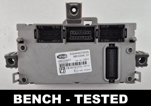 69500837 503440070205 BCM Body Computer Iveco Daily Magneti Marelli NBCS20A.01 Bench Tested