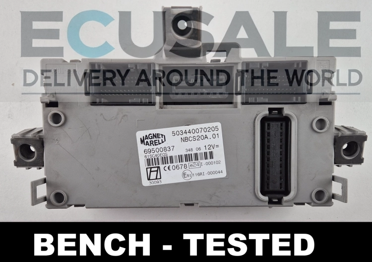 69500837 503440070205 Module BCM Body Computer Iveco Daily Magneti Marelli NBCS20A.01 Bench Tested