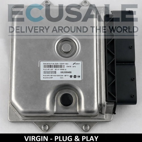 55255955 Calculateur moteur Fiat Ducato 2.3 Multijet MJD 8F3.BF Virgin Plug and Play