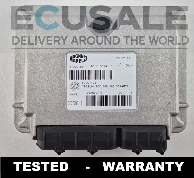 51900169 CFC328F.16 Getriebesteuergerät Lancia Ypsilon – Magneti Marelli TCU