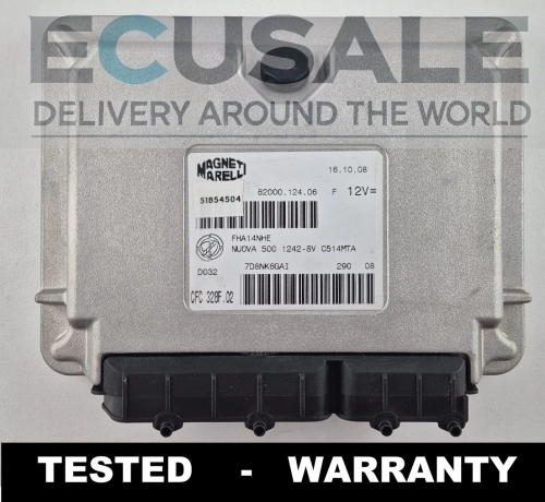 51854504 CFC328F.02 Calculateur TCU transmission boîte Fiat 500 1.2 8V Dualogic Magneti Marelli