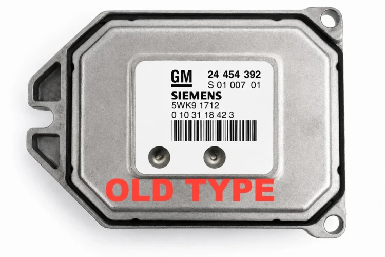 24454392 5WK91712 Motorsteuergerät Siemens Opel Astra G / Zafira A / Vectra B 1.8 16V Z18XE Virgin – neuerer Typ – weitere An