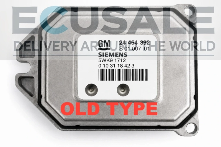 Calculateur moteur ECU Opel 1.8 16V 24454392 5WK91712 VIRGIN