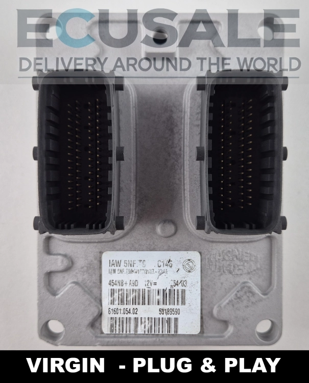 55189590 IAW 5NF.T9 61601.054.02 Centralita de motor Fiat Stilo 1.6 16V Virgin Plug and Play