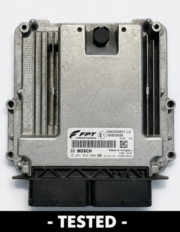 Sterownik silnika ECU 0281039009 5802858897 Iveco Daily 2.3 Diesel Euro 6