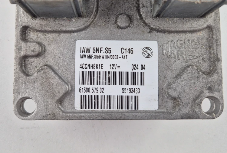 55193433 IAW5NF.S5 Centralita de motor Panda 1.2 8V Virgin Plug &amp;amp;amp; Play