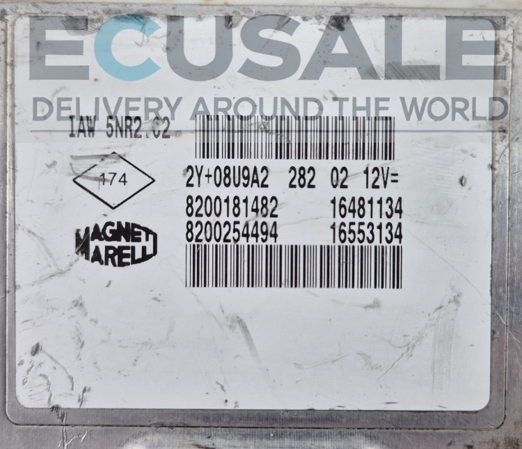 IAW 5NR2.C2 Magneti Marelli Calculateur moteur Renault Clio 1.2 Plug and Play