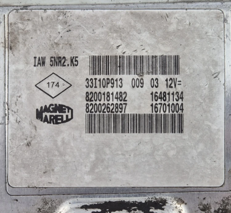 IAW 5NR2.K5 ECU Renault Clio II 1.2 16V Virgin Plug &amp;amp;amp; Play Centralita de motor