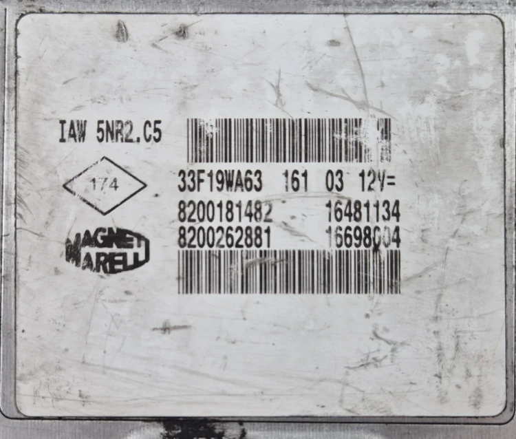 Centralita Renault Kangoo 1.2 16V 8200262881 Magneti Marelli