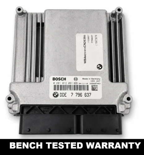 7796637 0281012091 centralina do motor BMW 3.0 Diesel DDE7796637 E60 / E61 525d / 530d