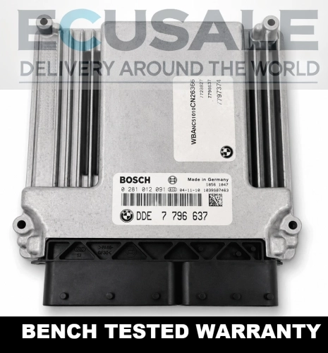 Calculateur moteur Bosch EDC16C1 0281012091 7796637 BMW 530d E60 E61 3.0d