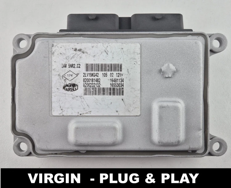 Sterownik silnika 8200232132 Magneti Marelli IAW 5NR2.C2 8200181482 do Renault Clio 1.2 16V VIRGIN