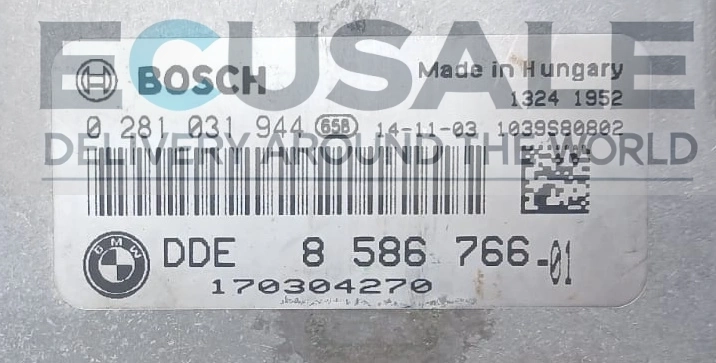 centralina do motor Bosch DDE 8586766 0281031944 1039S80802 BMW Serii 2 F45 F46 i MINI F55 F56 requer programação