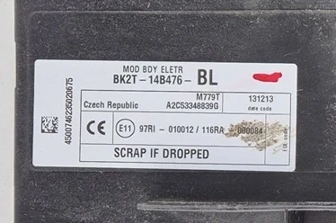 BCM módulo BK2T-14B476-BL A2C53348839G Ford Transit Custom