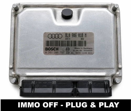 8L0 906 018 M 0261206797 centralita de motor Bosch Audi TT 8N 1.8T IMMO OFF