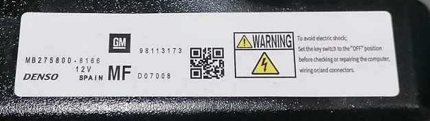 ECU MF 98113173 MB275800-8166 MF CENTRALITA
