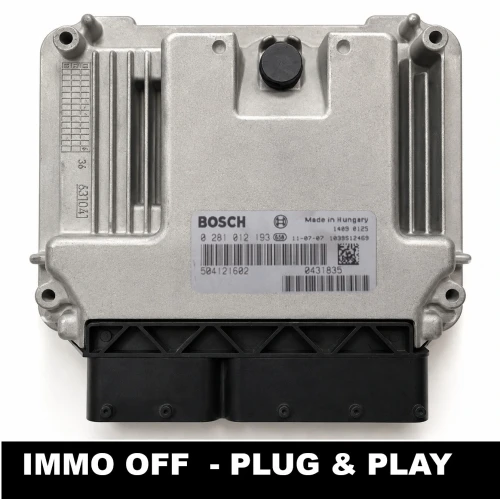 calculateur moteur 0281012193 504121602 IMMO OFF for IVECO Daily 3.0 HPI / 2.3 HPI