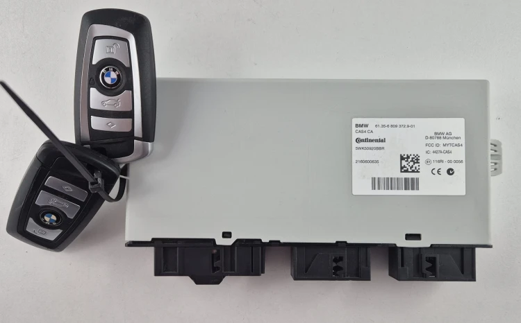 BMW 61356809372 CAS4 CA Continental 5WK50920BBR module CAS avec clés