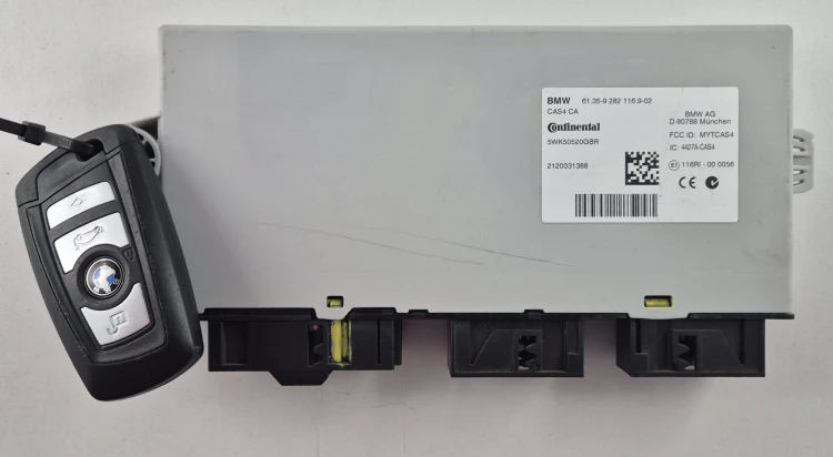 BMW 61359282116 CAS4 CA Continental 5WK50520GBR Module CAS avec clé