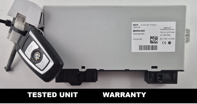 BMW 61359367376 CAS4 CG Continental 5WK50922ABR module avec clé