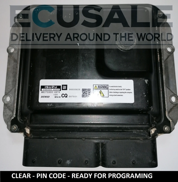 ECU 98000820 CQ MB275800-4674 98000820CQ CALCULATEUR