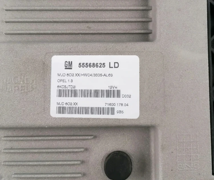 Etiqueta 55568625 LD Magneti Marelli  Opel  Corsa D 1.3 CDTI