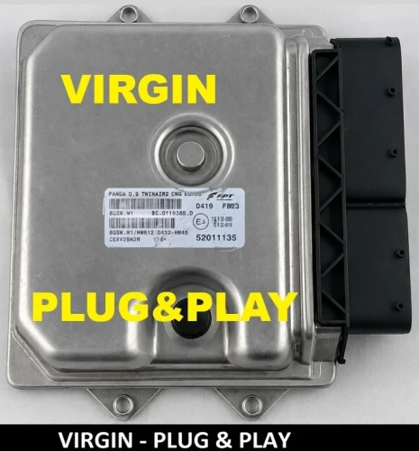 centralita 52011135 VIRGIN Plug &amp;amp;amp; Play Fiata Panda 0.9 TwinAir CNG