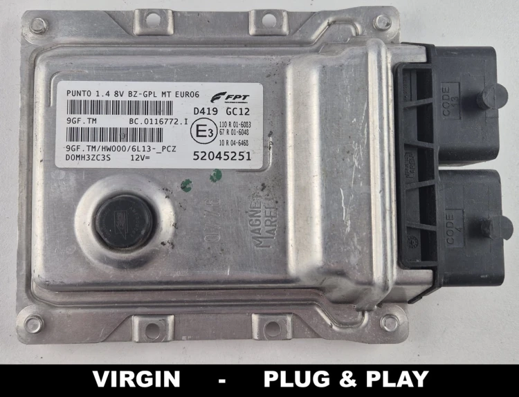module 52045251 9GF.TM Fiat Punto 1.4 8V LPG VIRGIN Plug &amp;amp;amp; Play