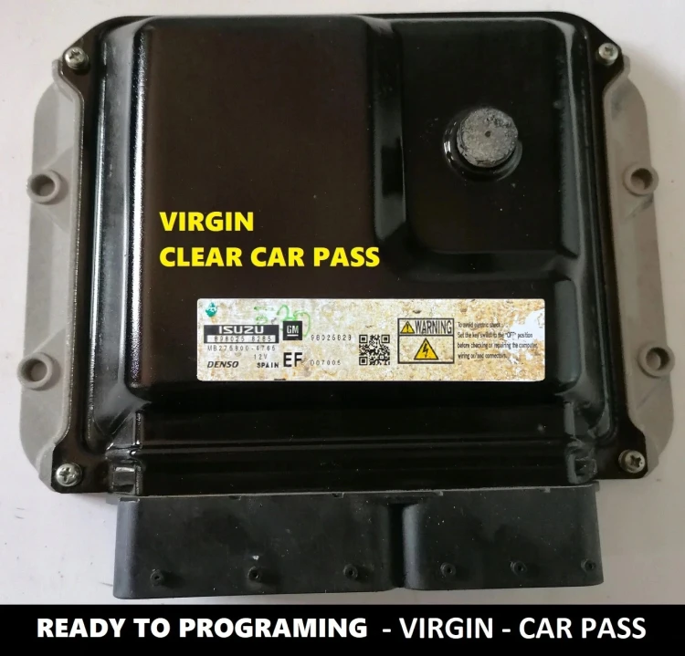98025828 EF centralina do motor Denso Opel Meriva A 1.7 CDTI Virgin
