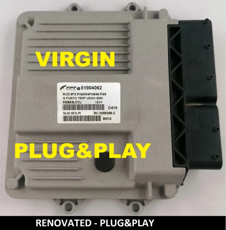 51904062 MJD 6F3.PI sterownik silnika Fiat Grande Punto 1.3 Multijet