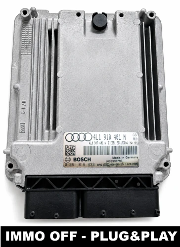 centralita de motor Bosch 0281016433 EDC17CP04 Audi Q7 3.0 TDI, 4L1910401N