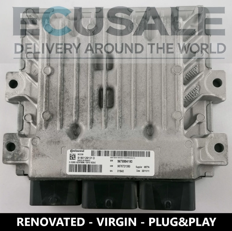 ecu S180129101D-SID208-9678994180-1 Calculateur moteur