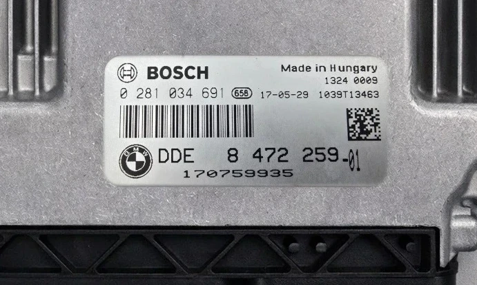 0281034691 8472259 sterownik silnika Bosch BMW DDE8472259