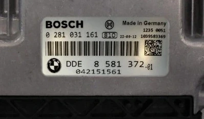 0281031161 8581372 centralina motore Bosch BMW DDE8581372