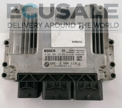 ECU 0261S04163 758411301 MINI COOPER CENTRALINA DO MOTOR