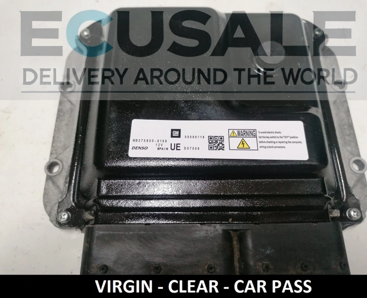 ECU  55590118 UE OPEL MERIVA MB275800-8168 CALCULATEUR