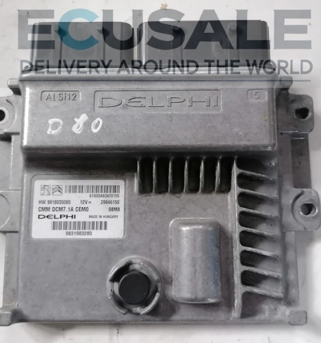 ECU 28646150 9831983280 HW9818035080 DCM7.1A STEUERGERÄT