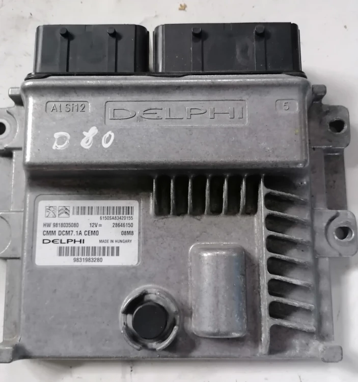 28646150 9831983280 calculateur Delphi DCM7.1A Ducato Boxer Jumper 2.0