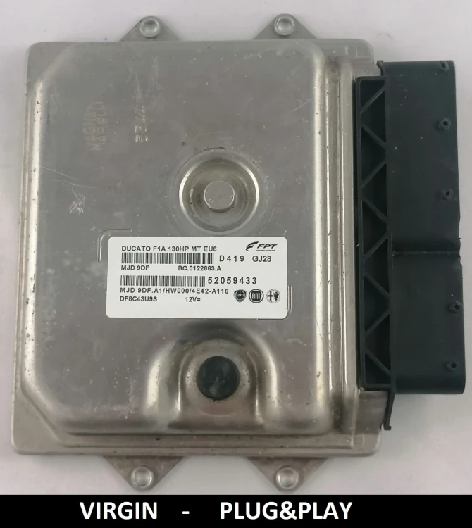 52059433 MJD 9DF.A1 centralina motore Fiat Ducato 2.3 Multijet