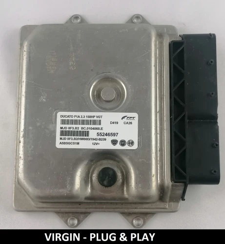 55246597 MJD 8F3.B2 centralita de motor Fiat Ducato 2.3 Multijet