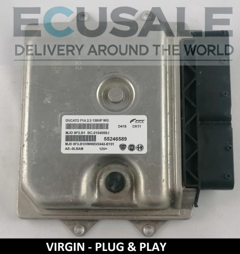 Fiat Ducato 2.3 55246589 MJD8F3.B21 Euro 5 CALCULATEUR MOTEUR VIERGE