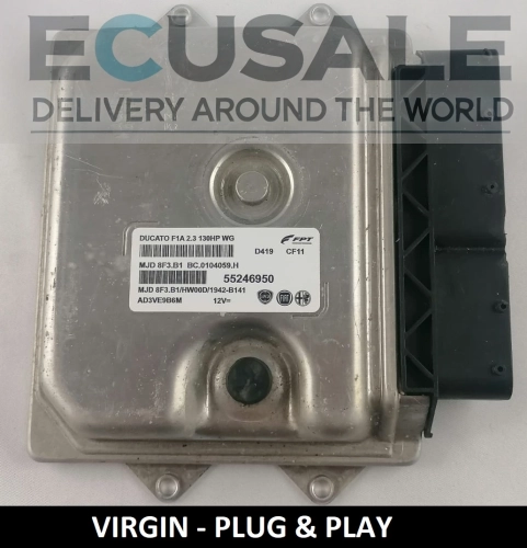 Centralita de motor Fiat Ducato 2.3 55246950 MJD8F3.B1