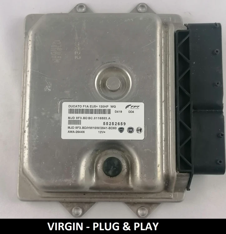 55252659 MJD 8F3.BD centralina motore Fiat Ducato 2.3 Multijet